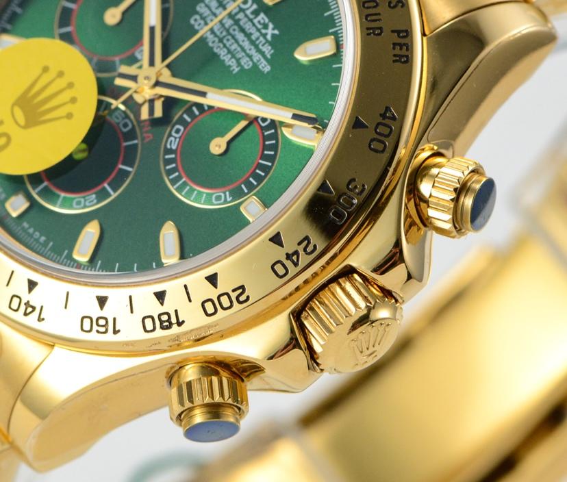 DAYTONA FULL GOLD DIAL VERDE - Il mio negozio